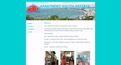 Desktop Screenshot of henryapartmentpattaya.com